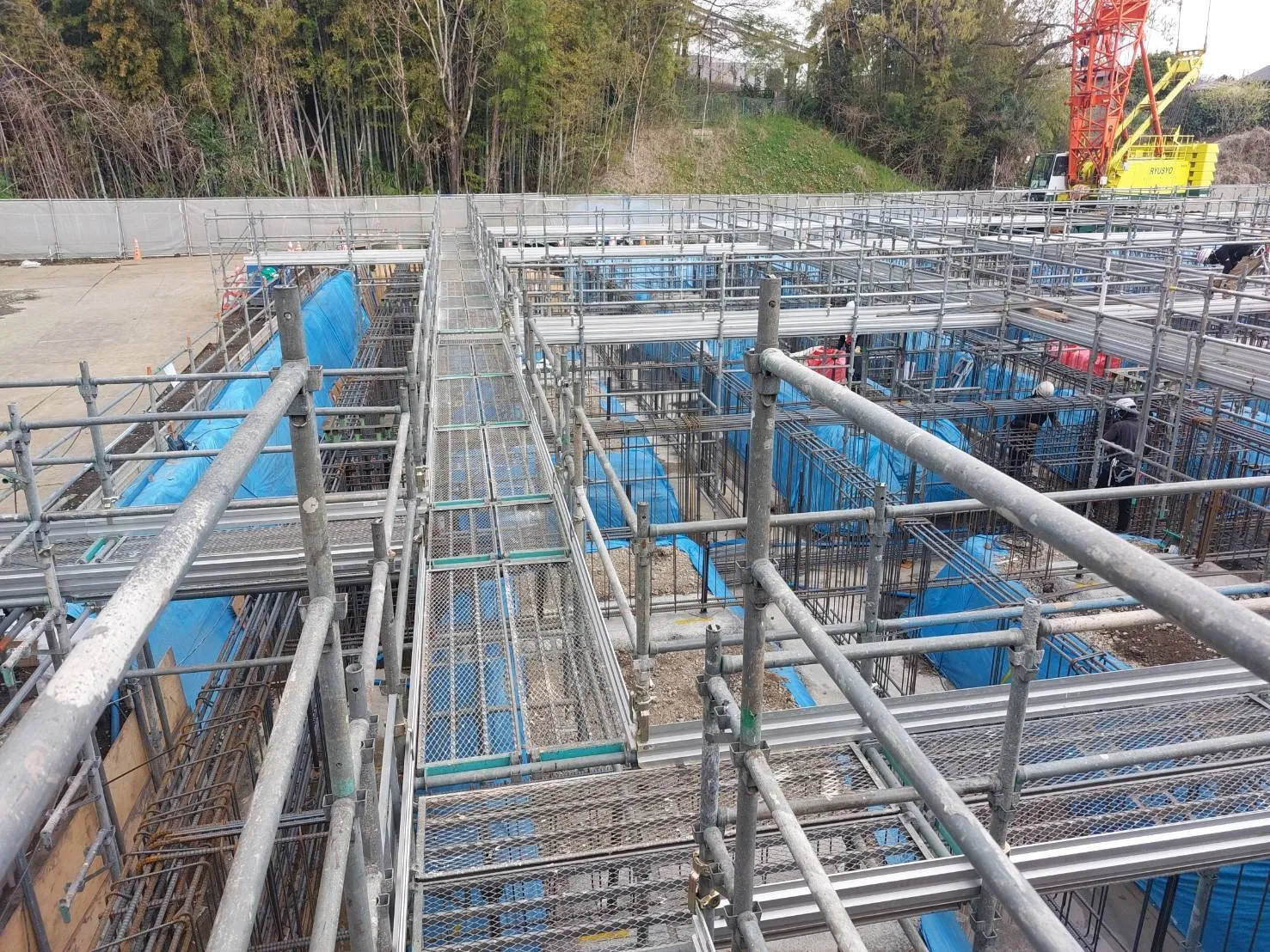 伊勢原の某物流センター始まりました。